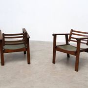 Ensemble de deux fauteuils de salon français anciens