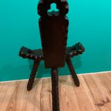 Stool brutalism tripod, 1960/70