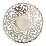 Empty pocket in solid silver diameter 14