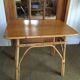 Ratin side table