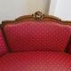 2-seater sofa bench Louis XV walnut from the 19th century
