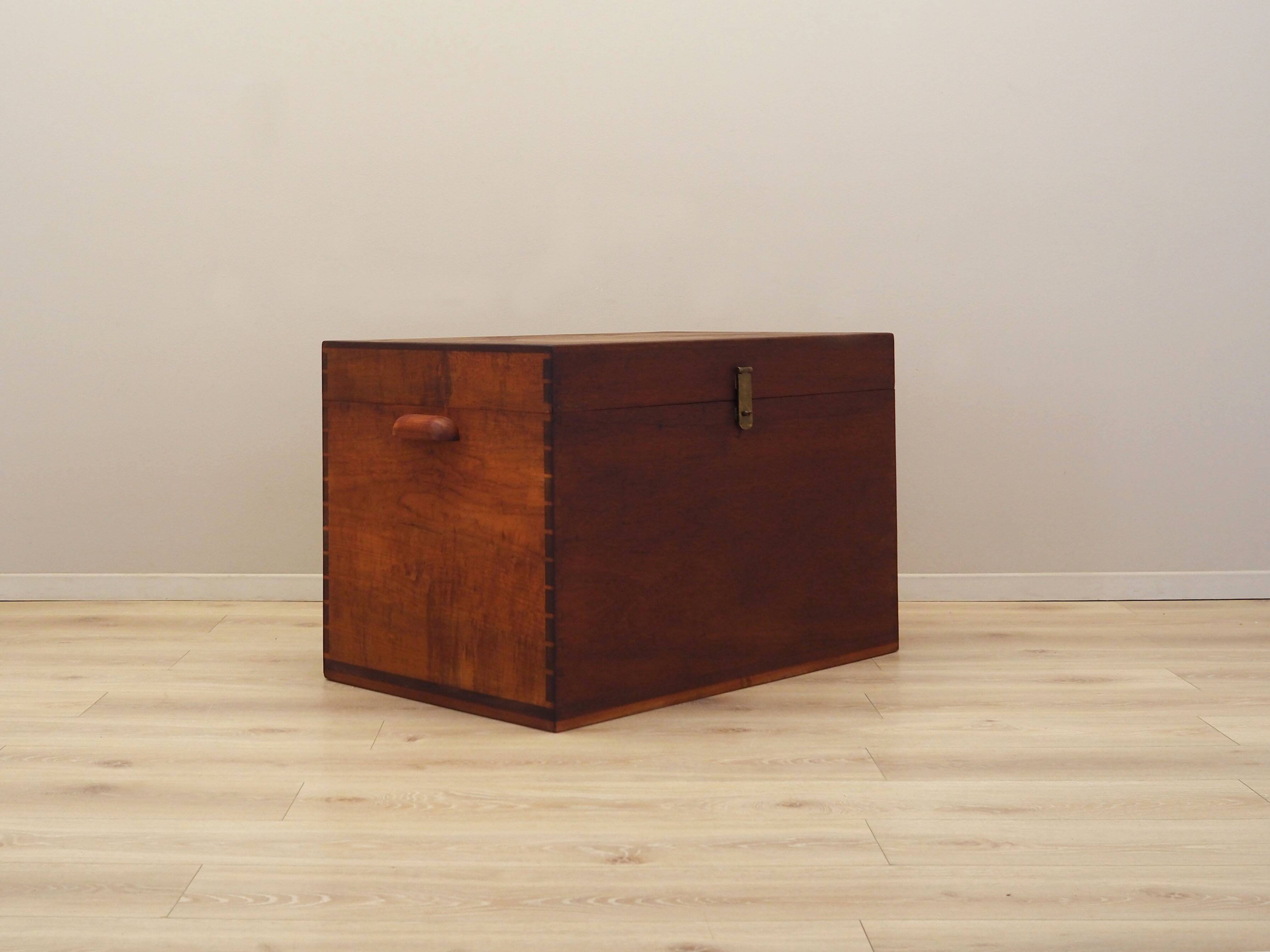 Teak chest, Scandinavian design, 1960s, production: Denmark