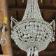 Lustre montgolfiere a pampilles 1 ampoule