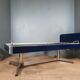 Old vintage hospital bed from the 70s
