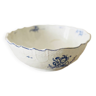 Large old salad bowl dish Boch Frères La Louvière