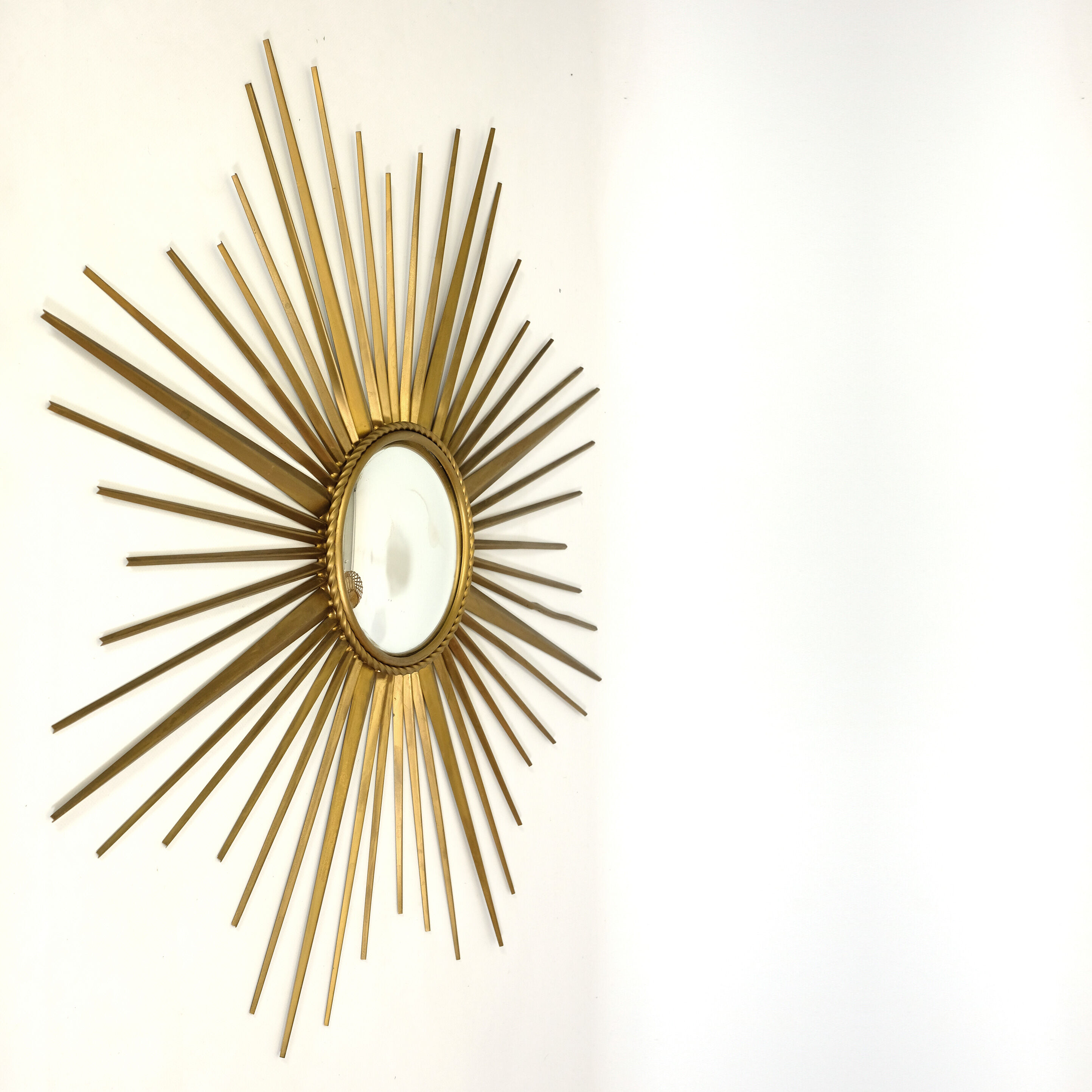 Mirror Chaty Vallauris France 50s 86x86cm