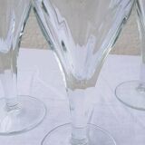6 foot glasses in thick beveled glass