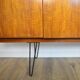 Scandinavian teak sideboard and “pin” legs