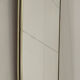 Freeform mirror 80x40cm from the 60s-70s