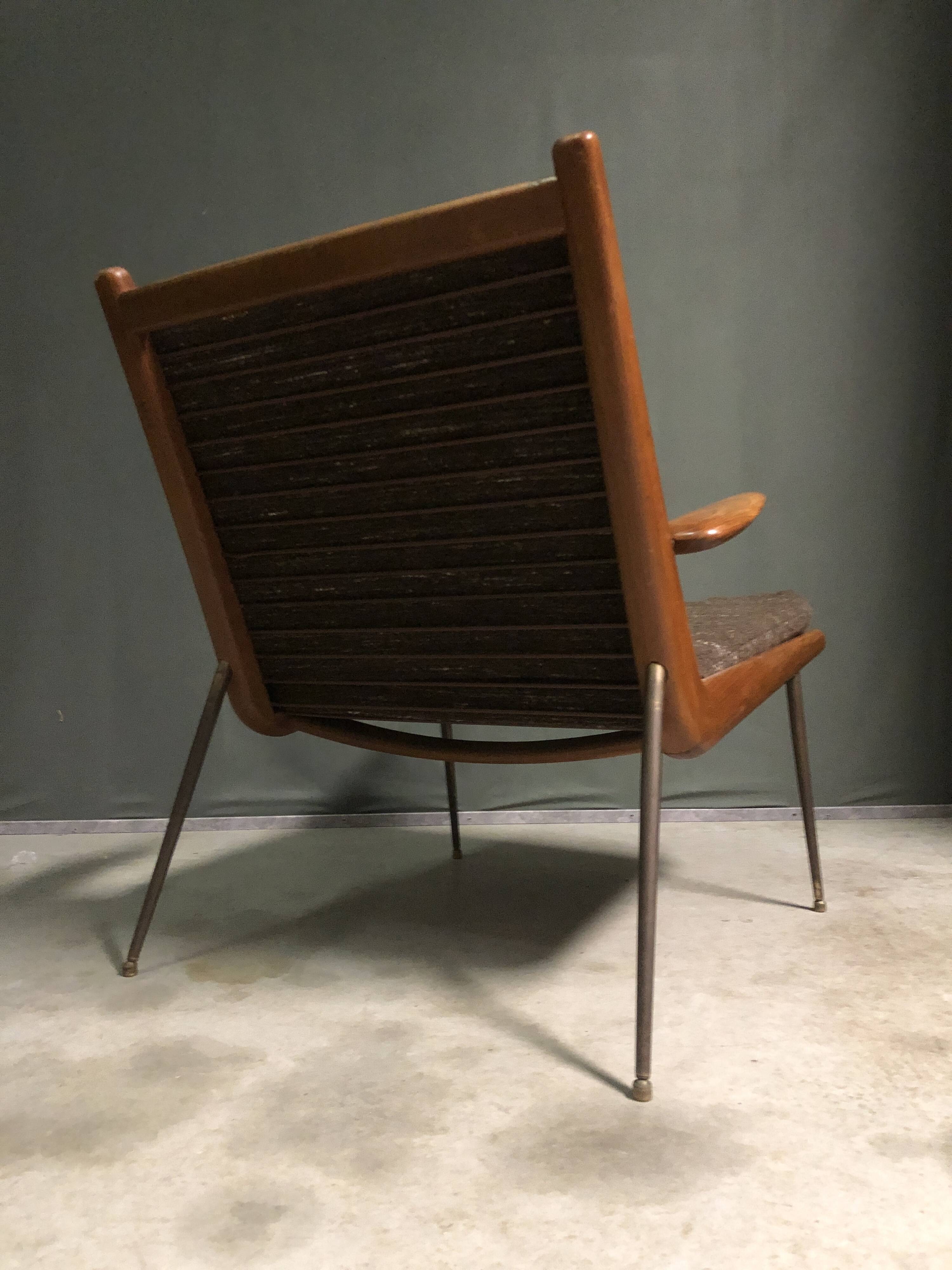CHAISE BOOMERANG POUR FRANCE & SON PAR HVIDT & MOLGAARD NIELSEN