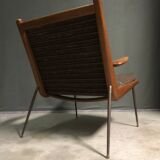 CHAISE BOOMERANG POUR FRANCE & SON PAR HVIDT & MOLGAARD NIELSEN
