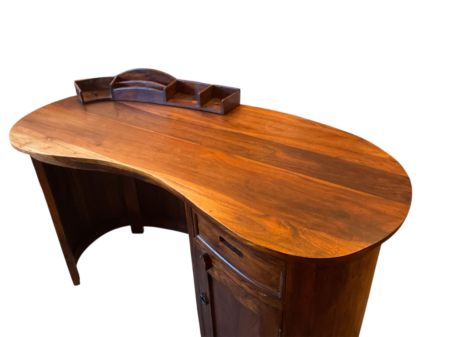 Bean wood desk