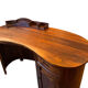 Bean wood desk