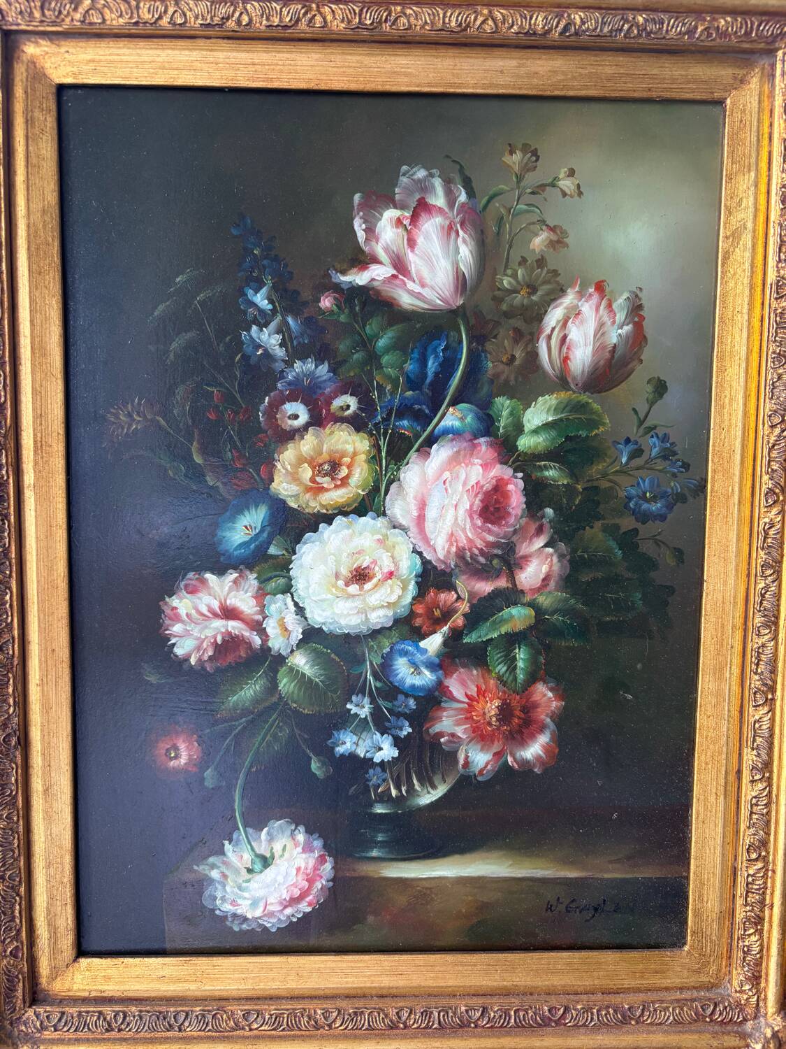19th century bouquet of flowers