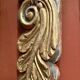 18th Century Italian Handcarved Polychrome Painted Pilaster Friezes, Set of 2