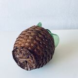 Blown glass pitcher