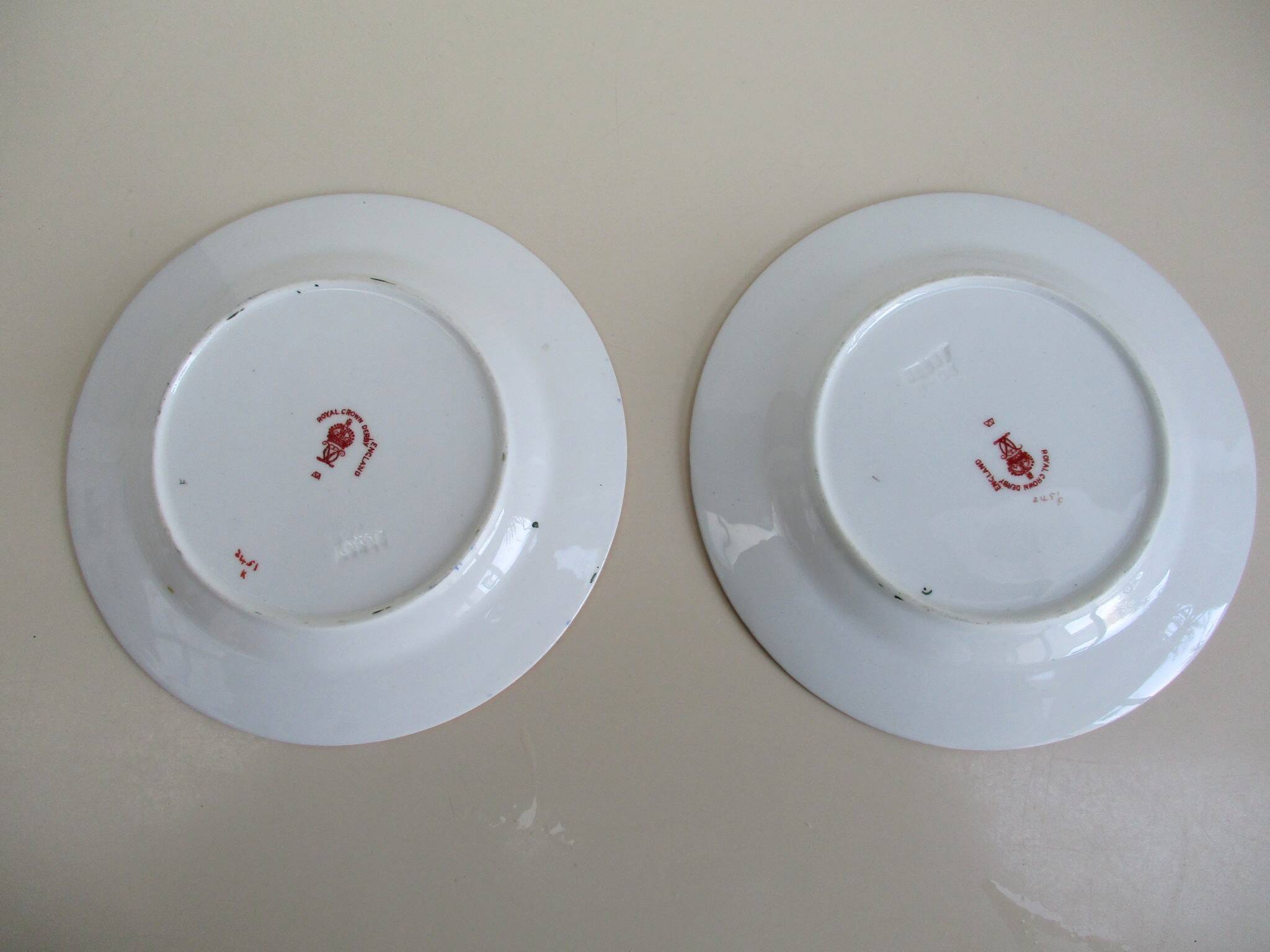 Imari Plates by Royal Crown Derby