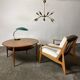 Scandinavian coffee table in teak, design by P. Hvidt & O. Mølgaard-Nielsen, 1960.