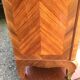 Louis XV marquetry library display case with 2 doors stamped Maurice Rinck