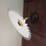 Vintage opaline wall light