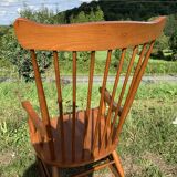 Wooden rocking-chair