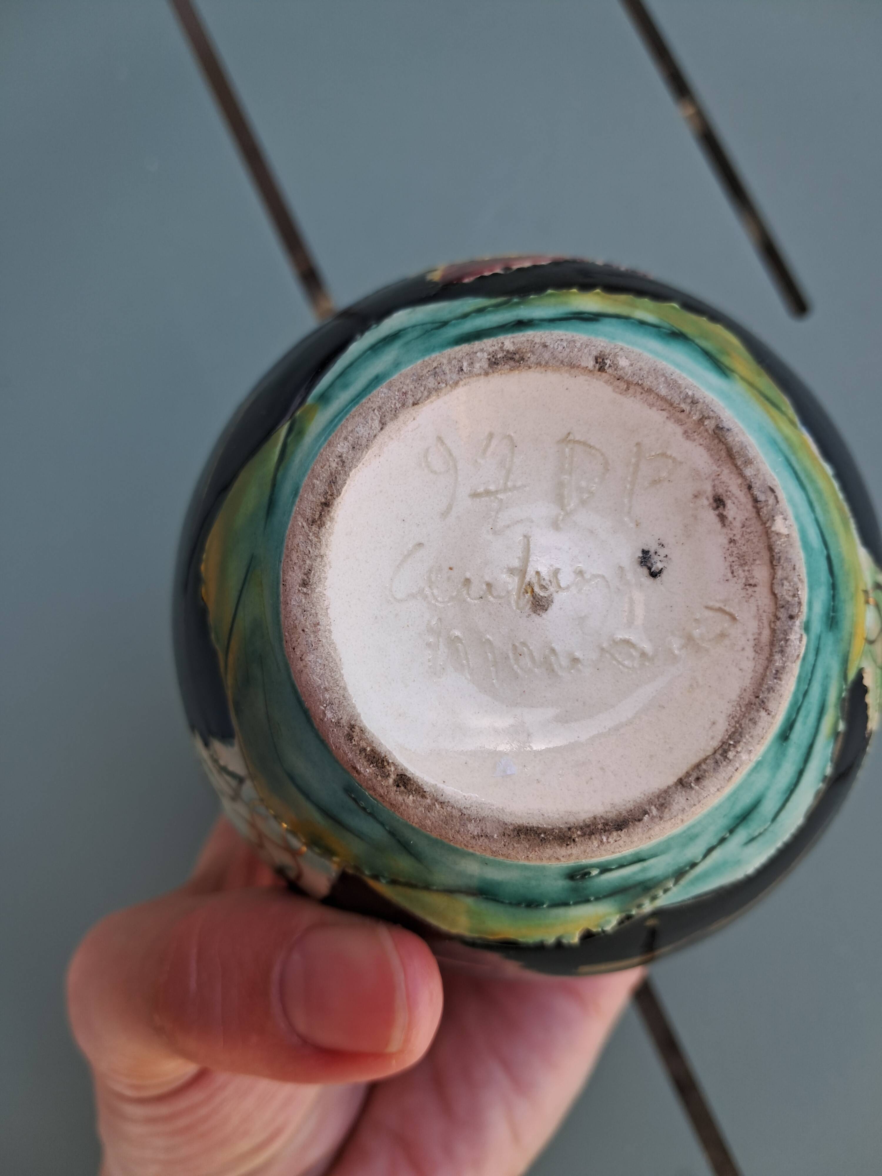 Monaco Mid-century round vase