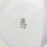 Four cups of Bavarian porcelain