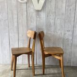 Pair of bistro chairs