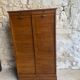 Oak filing cabinet early 20th