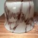 Pair of marbled pink opaline wall lights