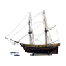 Sailing model representing a schooner of the nineteenth