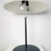 Lampe de table en verre dépoli par Af Cinquanta, Italie, années 1980.
