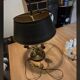 Vintage Bouillotte Lamp in Bronze – Empire/Directoire Style – Signed F.B.
