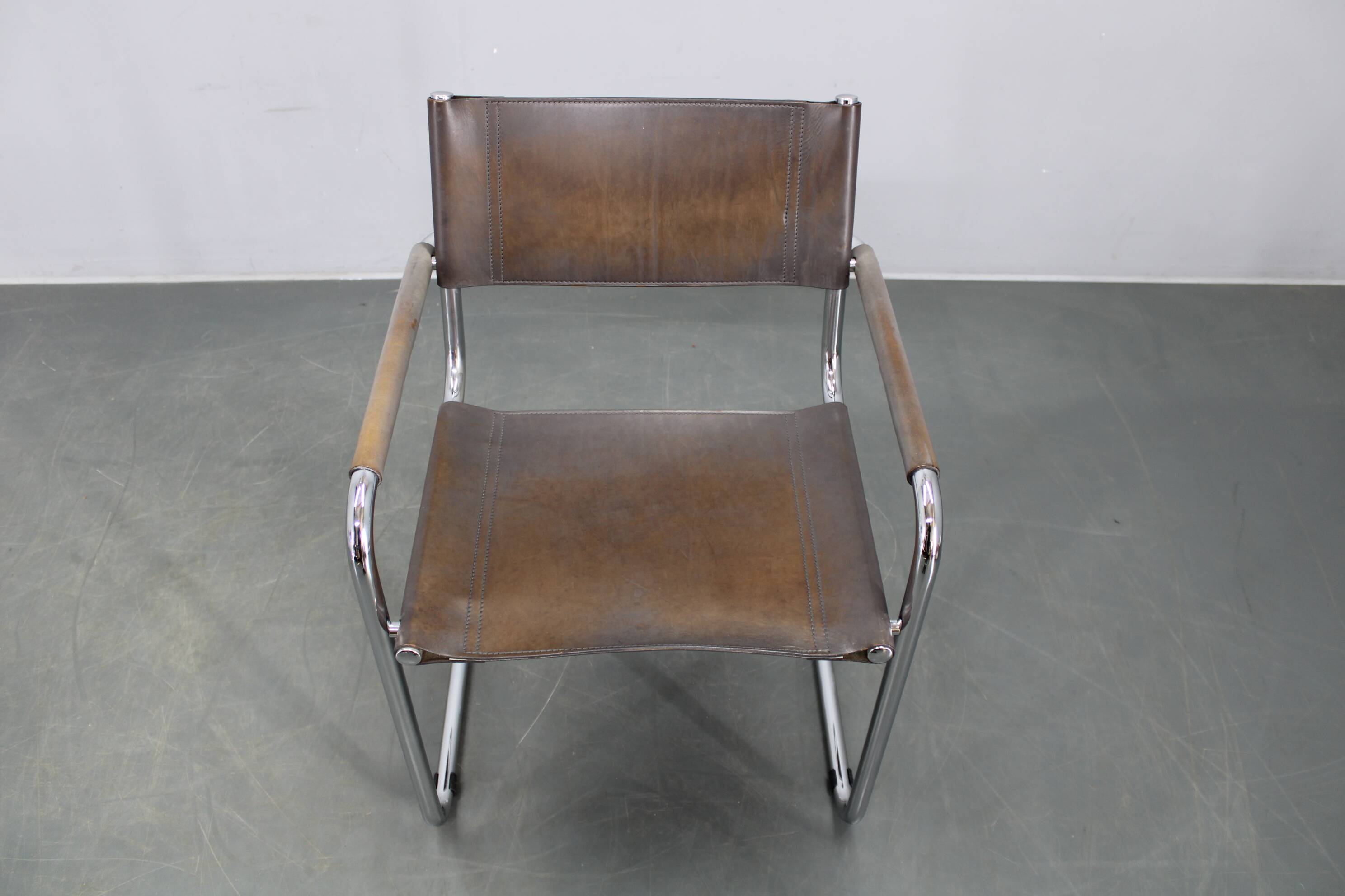 Set of four Bauhaus cantilever armchairs by Mart Stam, Italy