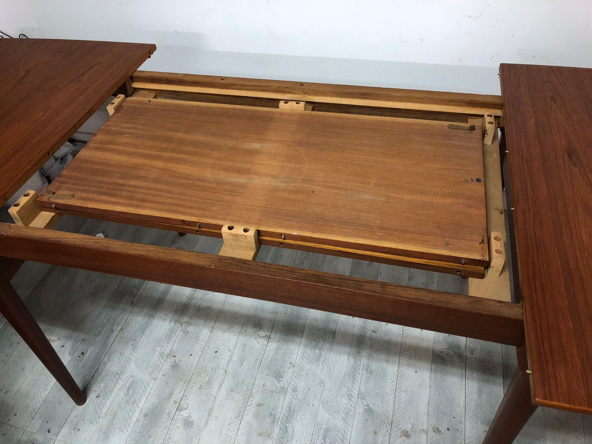Scandinavian style 60 teak table