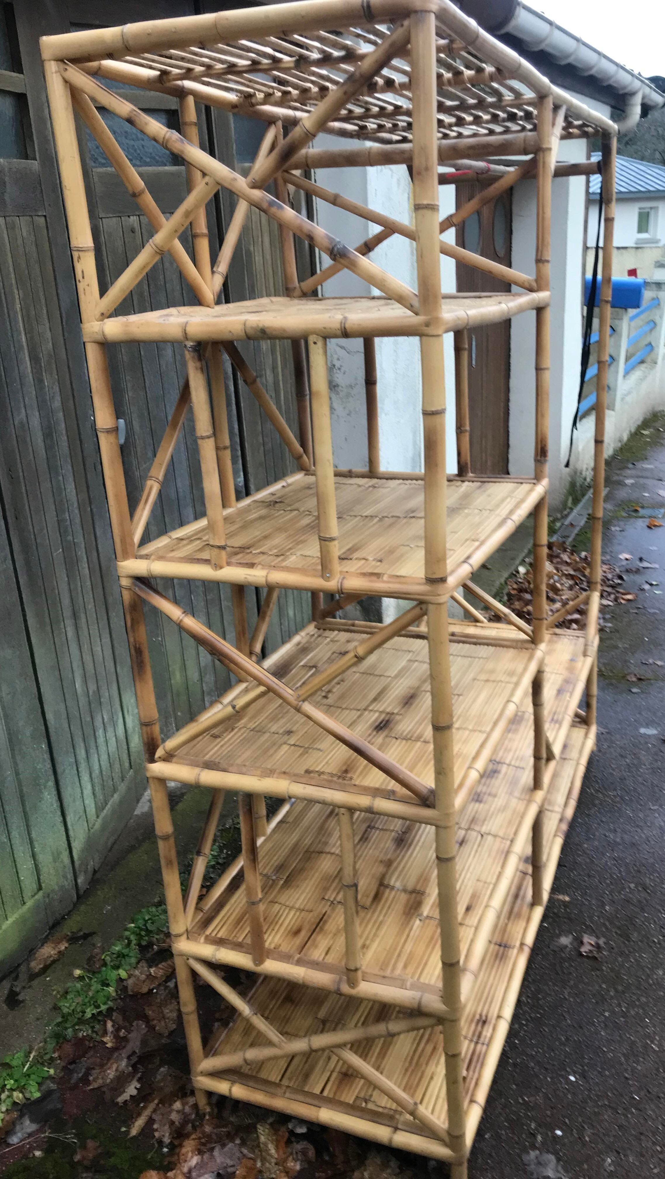 Bamboo wardrobe cabinet from Madagascar