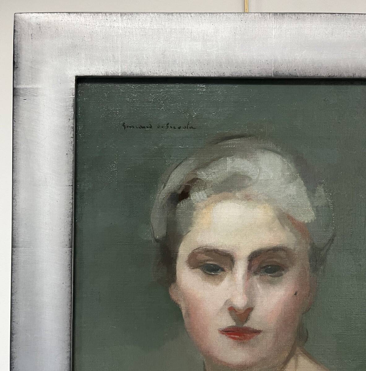 Lucien-Victor Guirand de Scévola (1871-1950) Portrait of his wife, oil on canvas signed