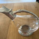 Pewter duck carafe
