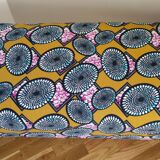 Large Bench upholstered wax fabrics