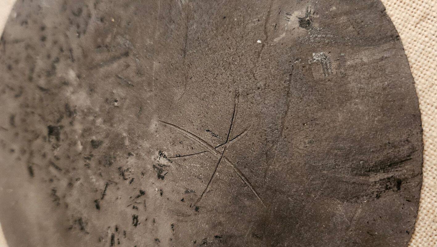 Annie Braut Set of 5 Small Raku Plates