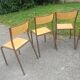 6 chaises vintage Mullca