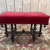 Banc - Repose pied style Louis XIII