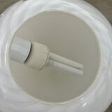 Old Ridged Glass Egg Lamp Design Vetri Murano vintage egg