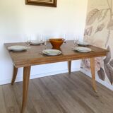 50's dining table, extendable