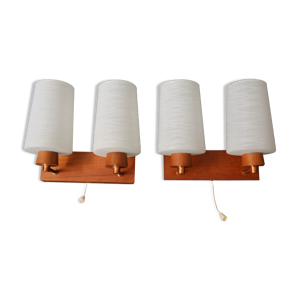 Paire d'appliques scandinaves