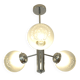Vintage Murano Glass Pendant Lamp / Mazzega Sputnik Chandelier 1970's