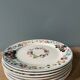 Set of 7 dessert plates Digoin Sarreguemines, "Piccola"