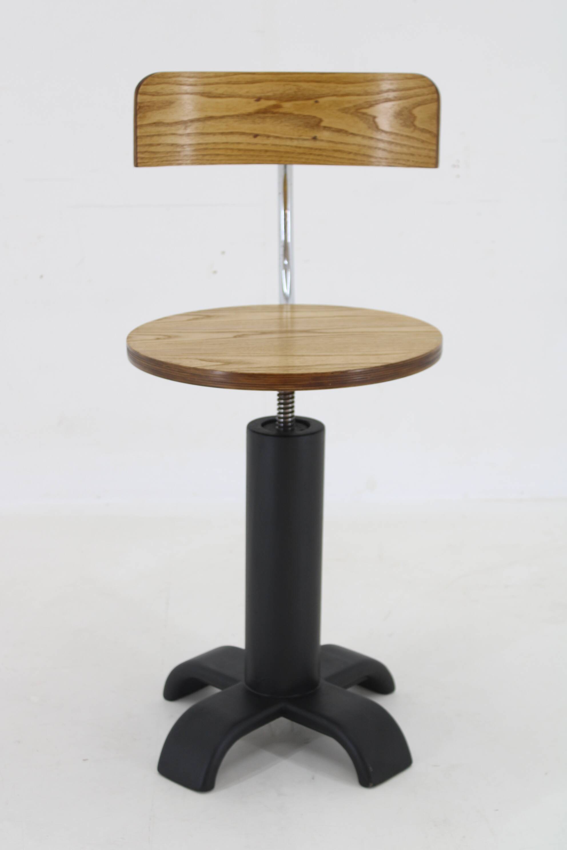 1950s Swivel Design Desk Chair , Czechoslovakia