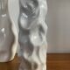 Duo de vases, soliflores vintage en céramique émaillée
