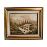 Wooden frame board